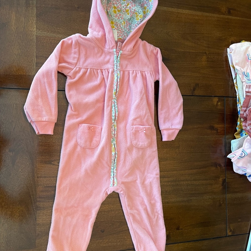 Fleece one piece
